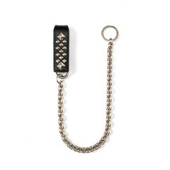 STUDS LEATHER WALLET CHAIN / スタッズレザーウォレットチェーン / CL-26SS016LE