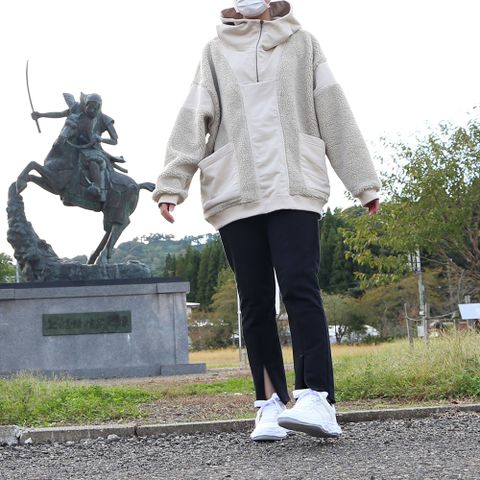 【Iroquois】×【VICTIM】×【Maison MIHARA YASUHIRO】 コーディネート(女性モデル173cm)