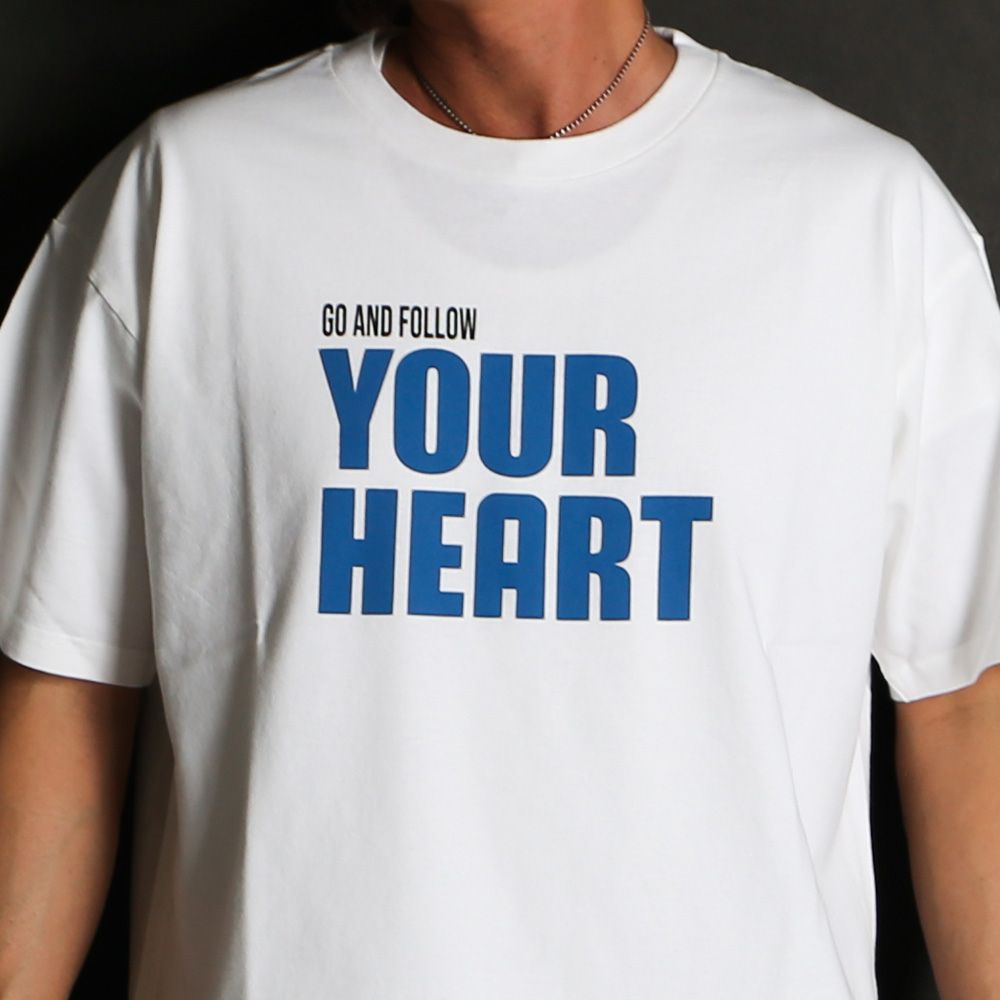 Go And Follow Your Heart T-SH - WHT / 2604-4003