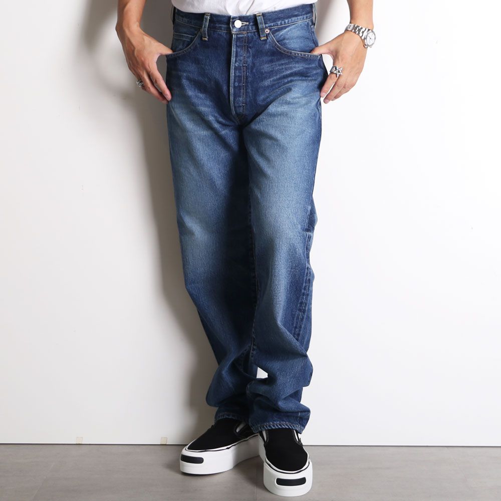 DENIM 5P PANTS H.WASH / ワイドストレート デニムパンツ / 1252005