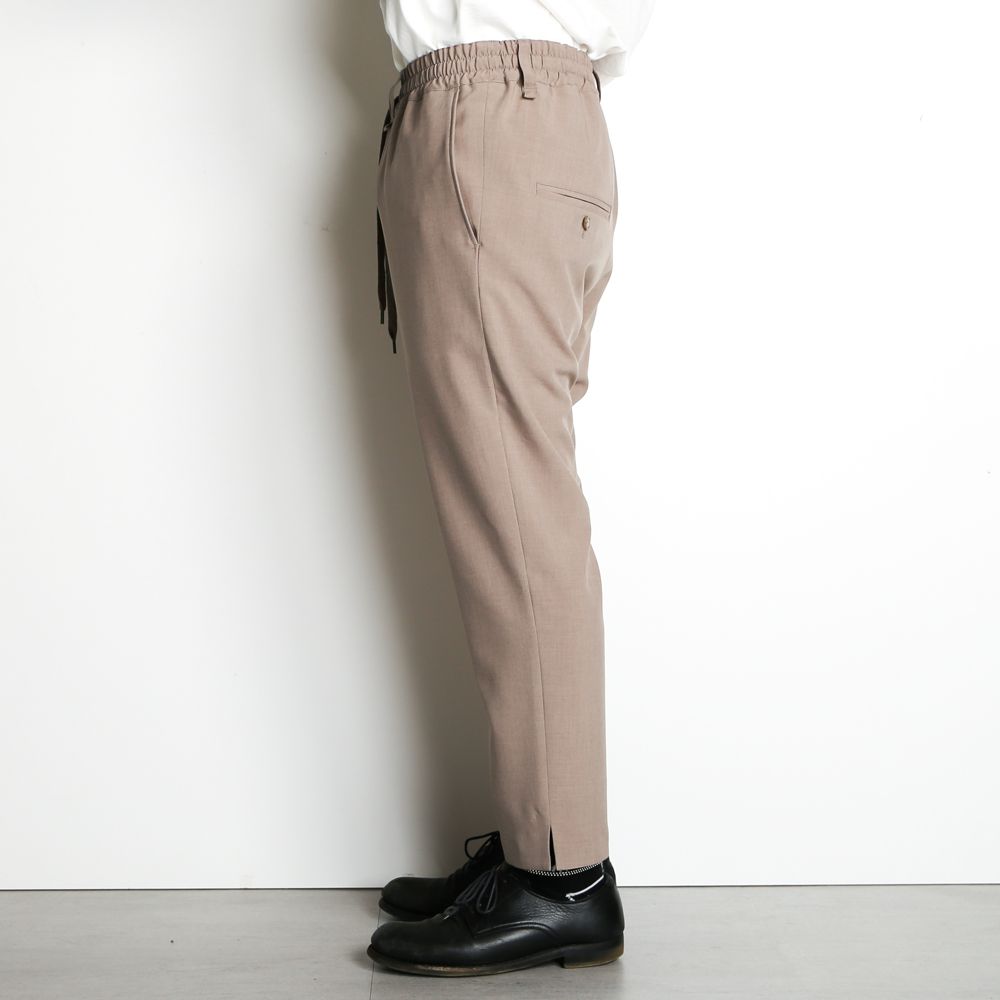 REFLAX WEATHER CLOTH PT / サイドスリット テーパードパンツ / 479102