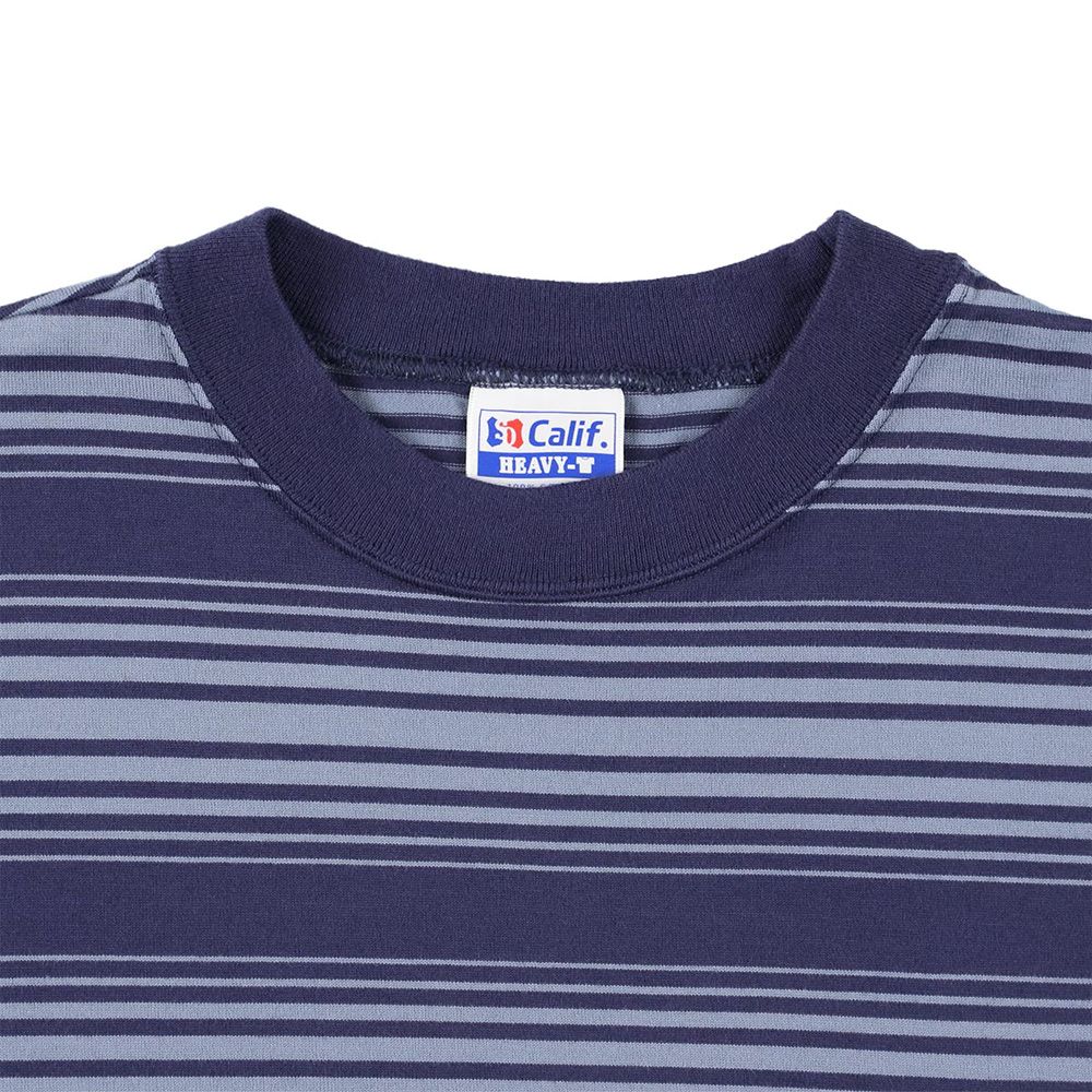 SD Heavyweight Border T - Blue / Tシャツ / TSOAA150