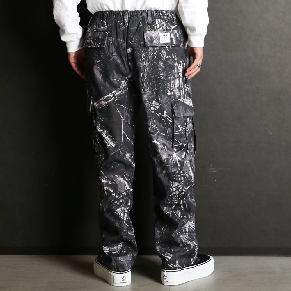 6P Camo Track Pant - BLK Camo / トラックパンツ / HP-101125