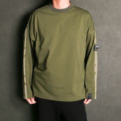 LONG SLEEVE T-SHIRT / REBEL FABRIC by UNDERCOVER / 2212-CS13-018 peg