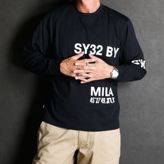 【ラスト1点-サイズS】 SEPARATE GRAPHIC L/S TEE - BLACK / グラフィックTシャツ / 14538