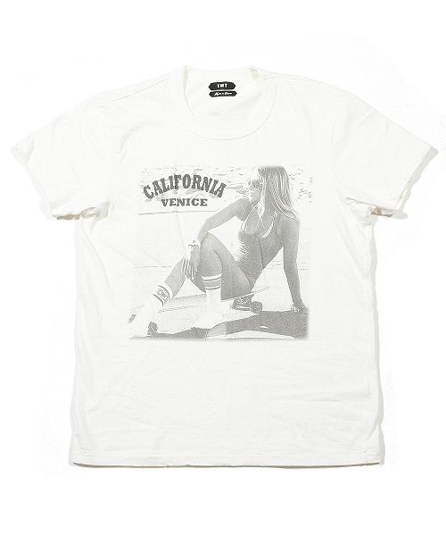 TMT - S/SL RAFI JERSEY TEE(GIRL PHOTO) / プリントTシャツ / TCS