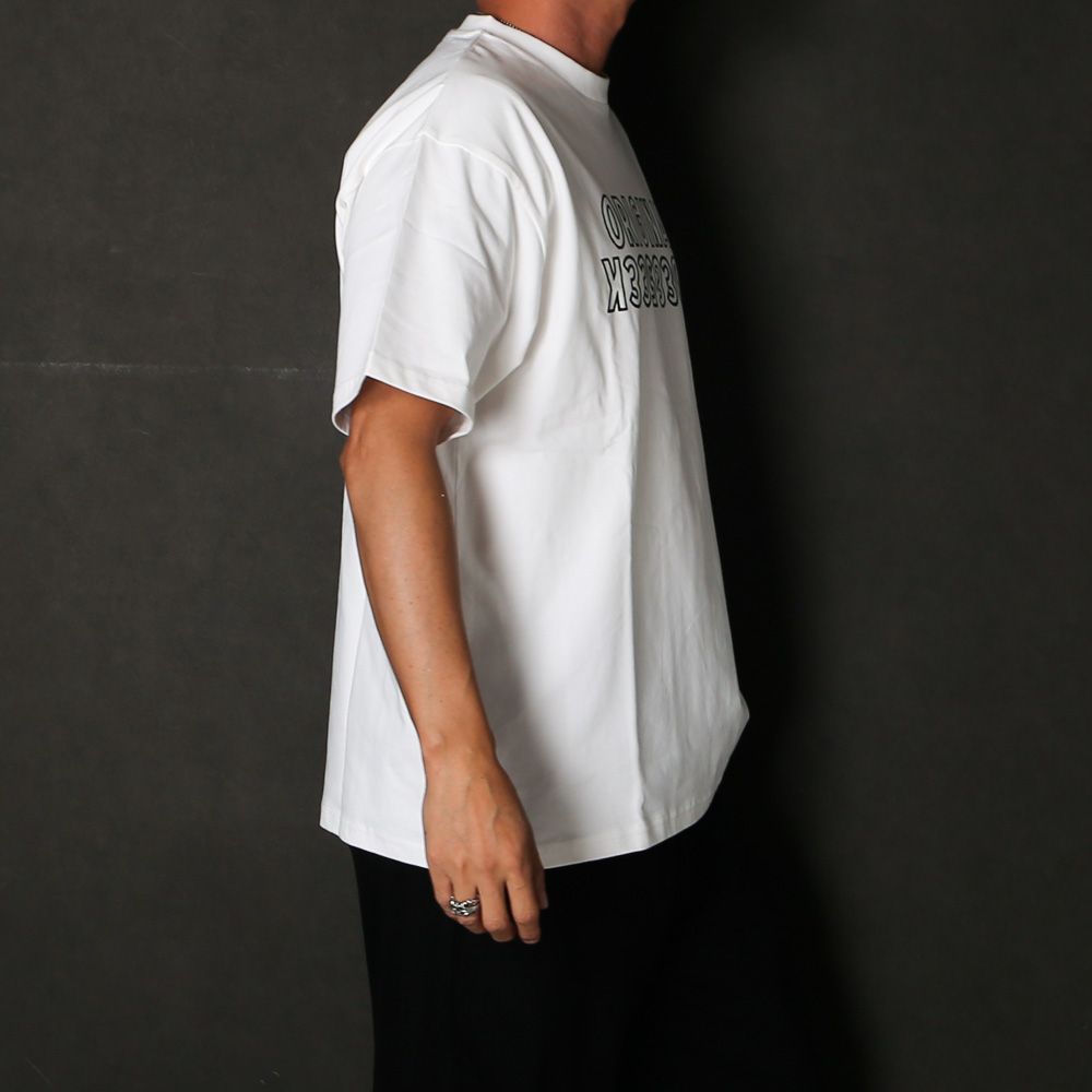 " HIDEANDSEEK × Toru Nishiura " / Original S/S Tee - WHT / Tシャツ / H30th-091726