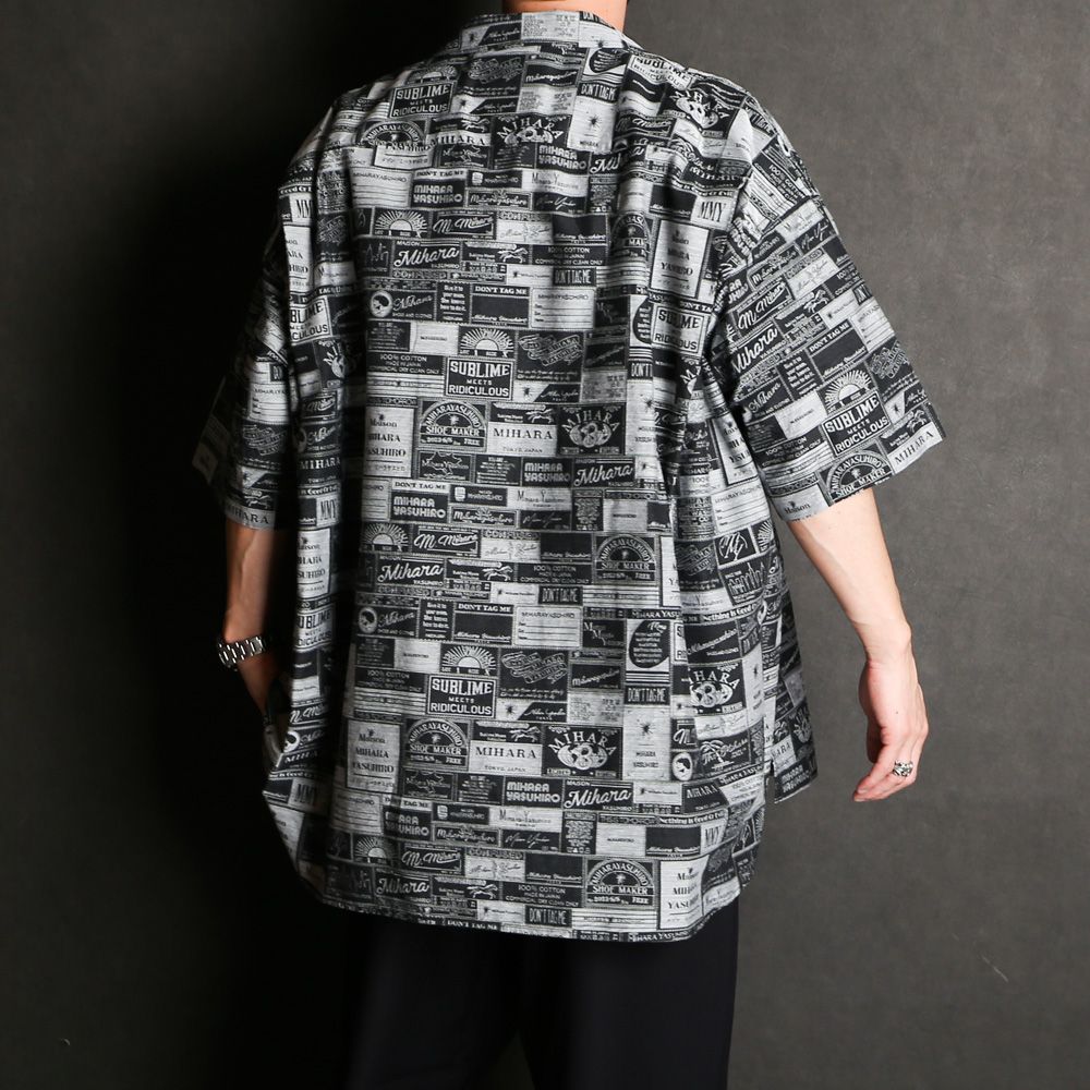 Maison MIHARA YASUHIRO - Classic Tag Jacqurd H/S Shirts