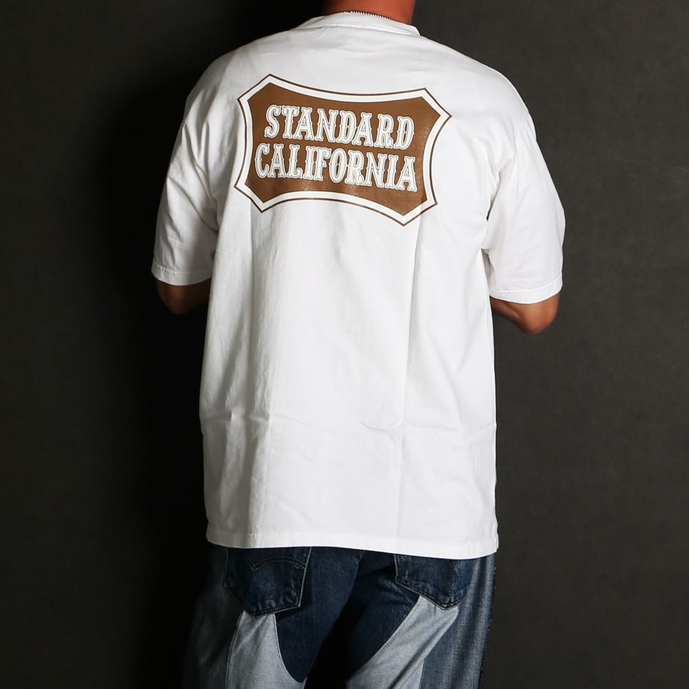 SD Heavyweight Basic Shield Logo T - White / Tシャツ / TSOAG100