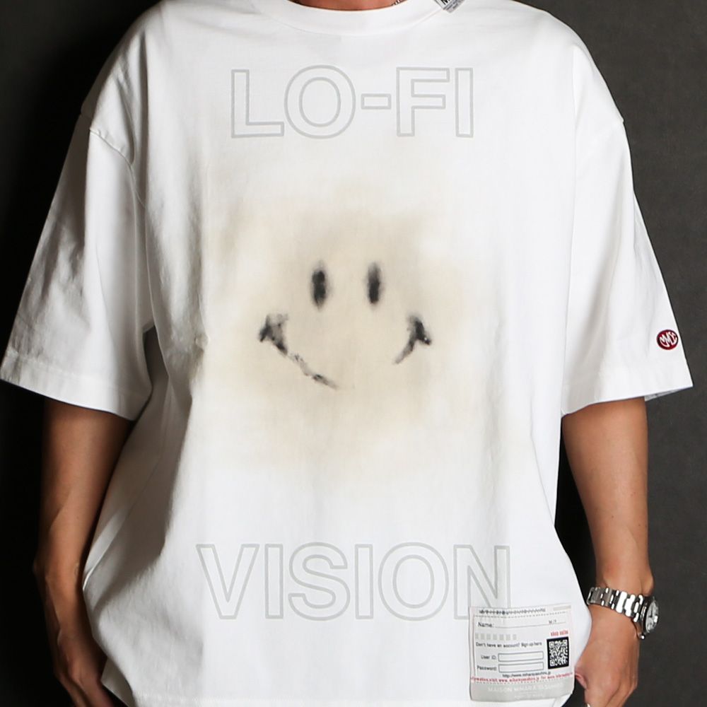 Maison MIHARA YASUHIRO - Smily Face Printed Tee / グラフィック Tシャツ / A12TS651 |  chemical conbination