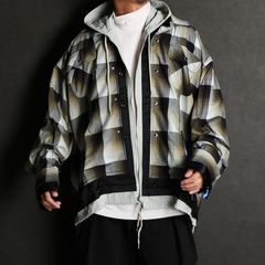 Triple Layered Original Check Shirts / レイヤード シャツ / A11SH072