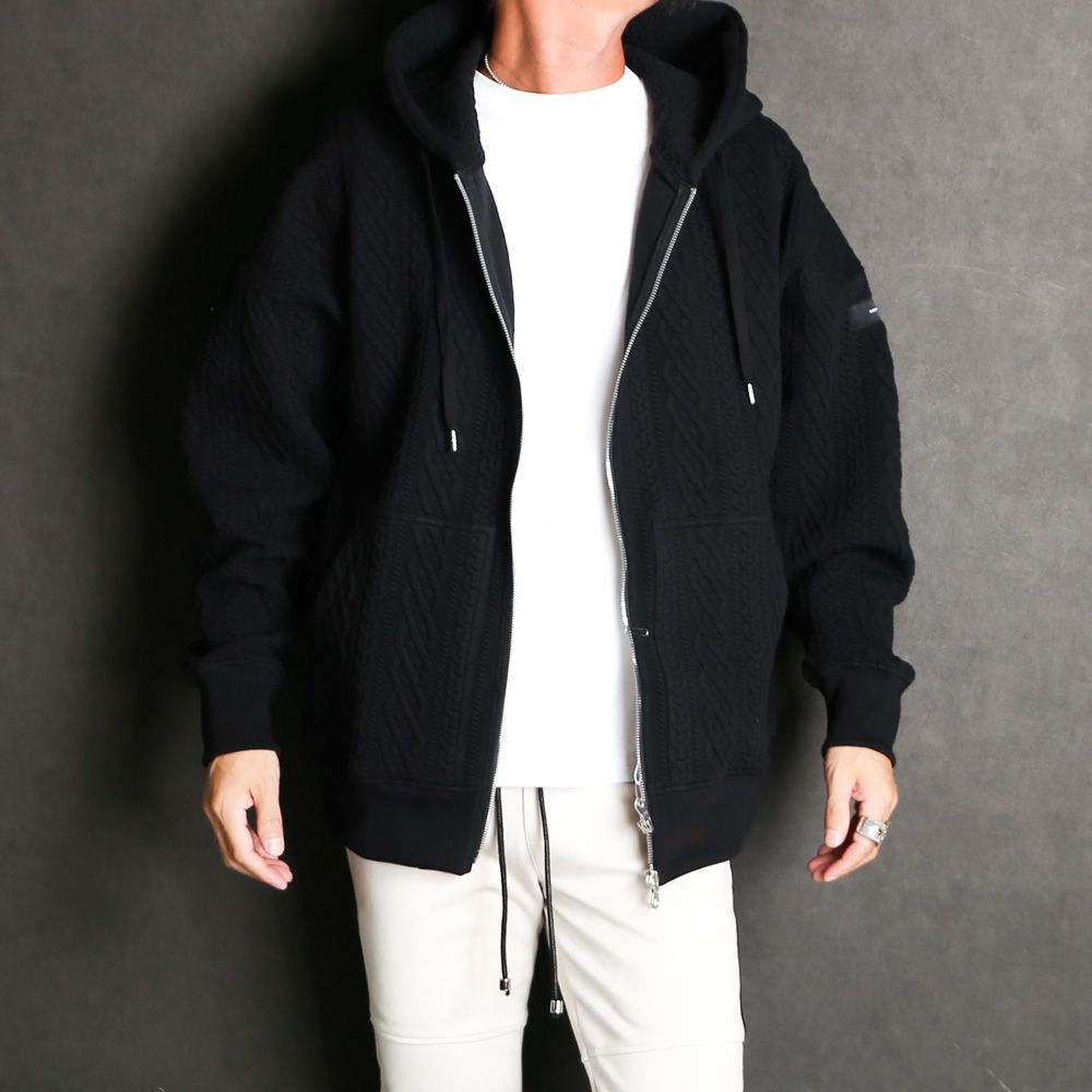 ROPE zip loose hoodie / ジップアップパーカー / RC29-C-004