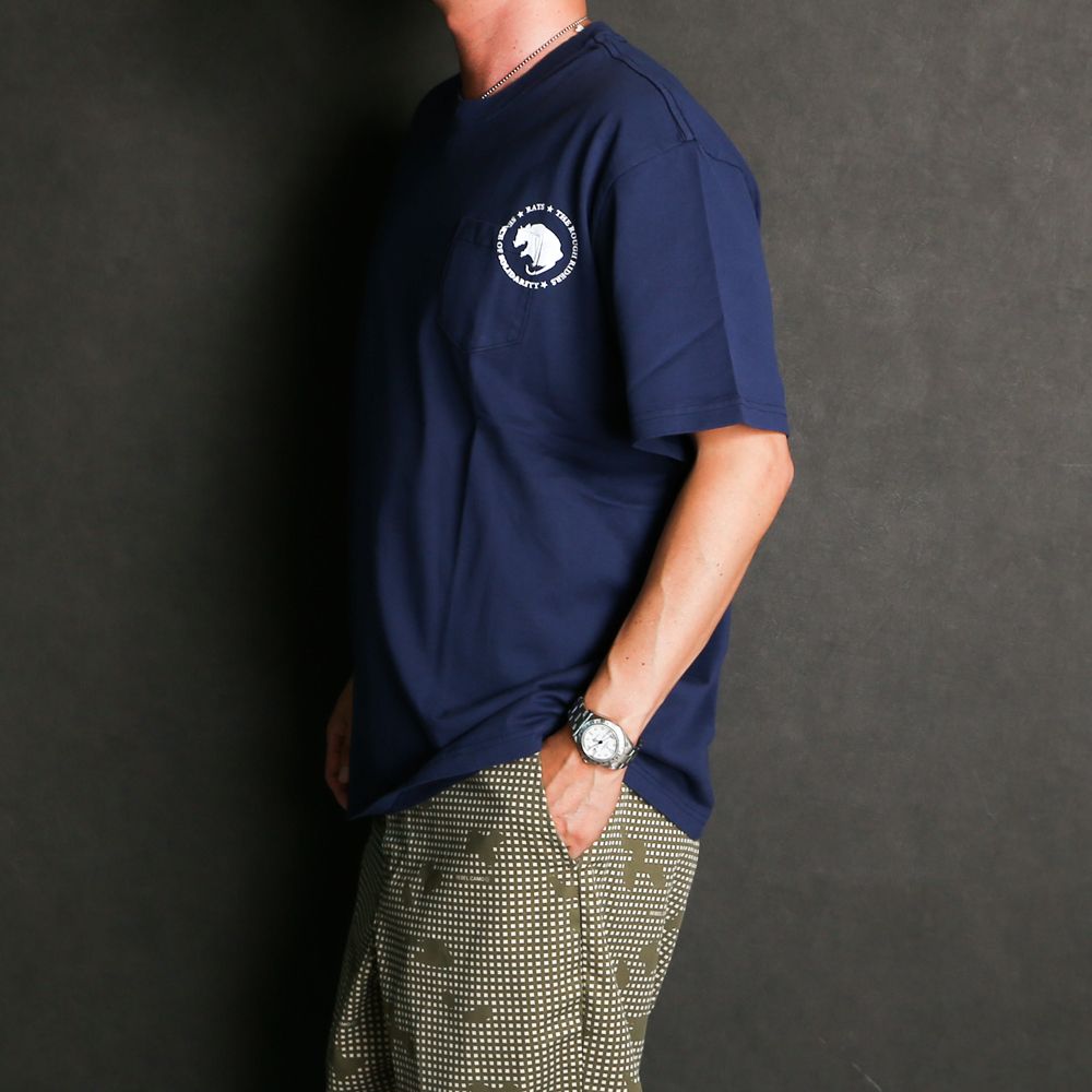 CIRCLE POCKET TEE / プリント Tシャツ / 22'RT-0501