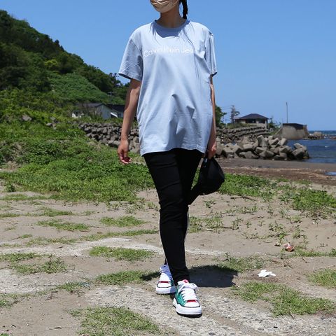 【Calvin Klein Jeans】【RESOUND CLOTHING】【Maison MIHARA YASUHIRO】 トータルコーディネート(女性モデル166cm)