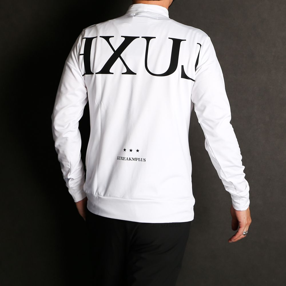 LUXE AKM PLUS - 【ラスト1点-サイズS】 BACK BIG LOGO HIGH NECK T