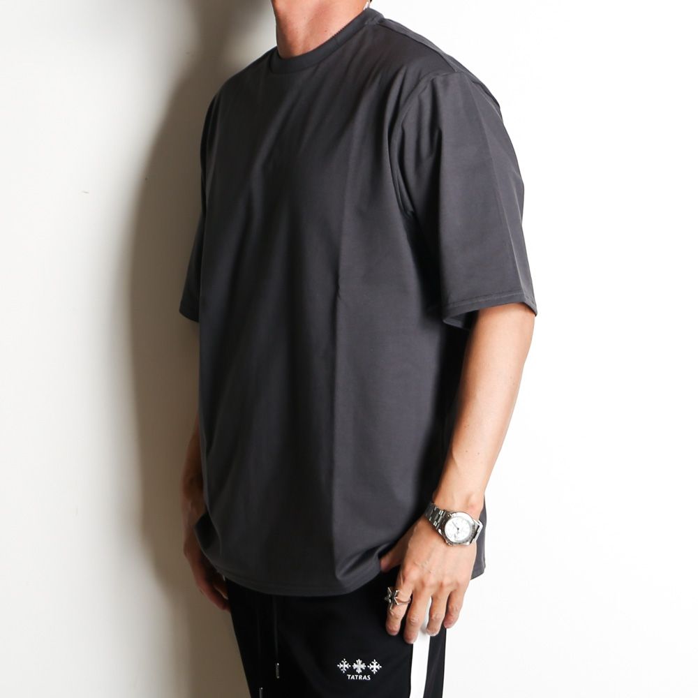 新品 marka 24AW 40/2 オーガニック 26G 天竺 Tシャツ marka マーカ CREW NECK TEE BLACK WHITE オーガニック コットン