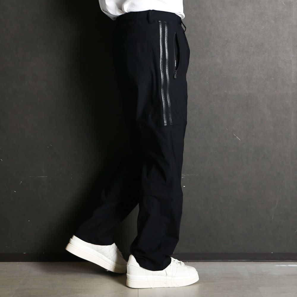 Johnson LINE WIDE PT - BKBK / ジョンソンラインワイドパンツ / RC39-ST-009WT