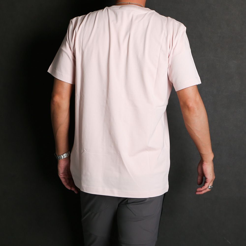 【ラスト1点-サイズXL】 A- SS REG INSTIT LOGO TEE - SEPIA ROSE / Tシャツ / J321612