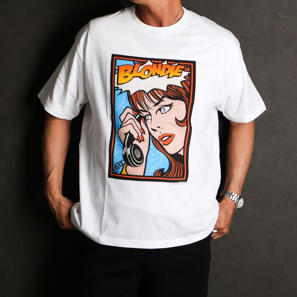 【国内買付】 BLONDIE × MINEDENIM T-SH Tシャツ コラボ MINEDENIM - × BLONDIE 
