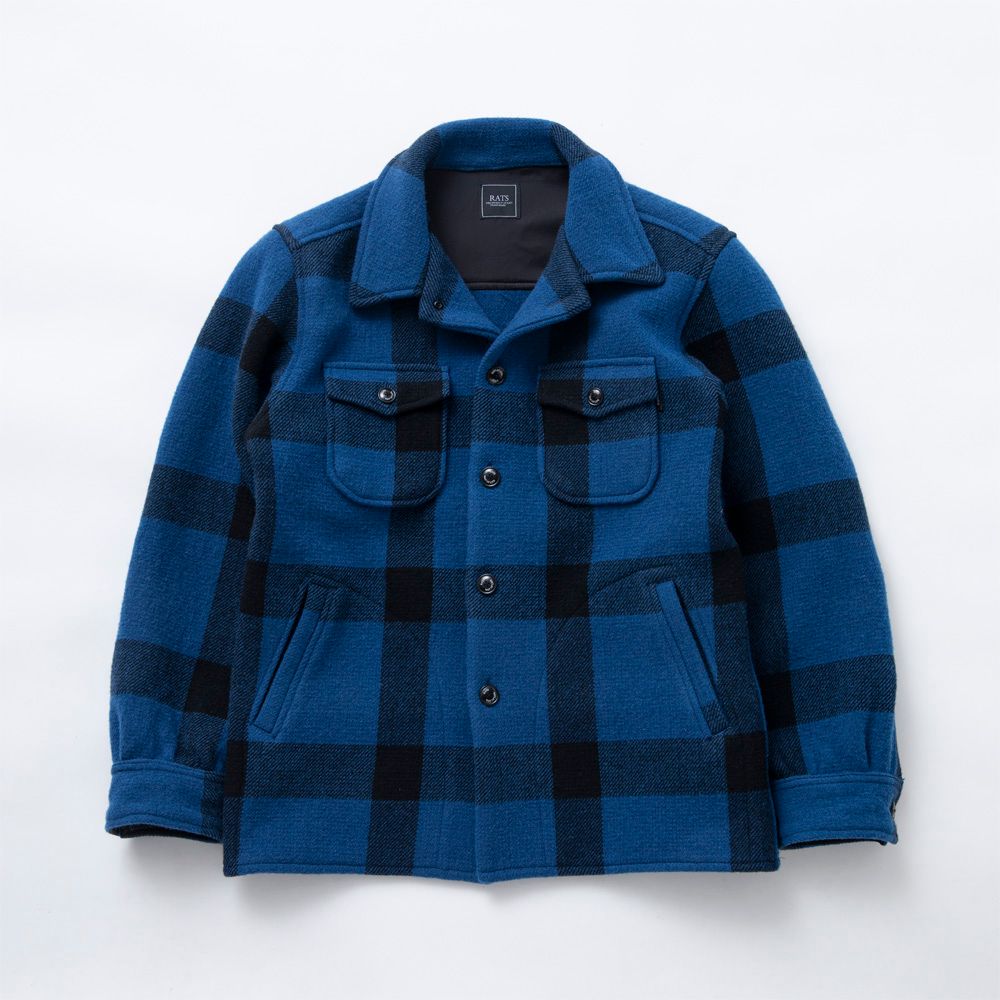 RATS - BUFFALO CHECK SHIRT JKT / バッファローチェック シャツ 