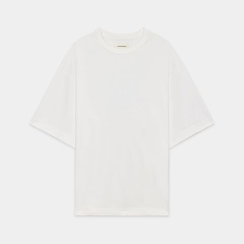 COMFORT FIT Tee - WHITE / オーガニックGIZA 80/3 天竺 サバイバルクロス® - コンフォートフィットTee / A26A19CS02B