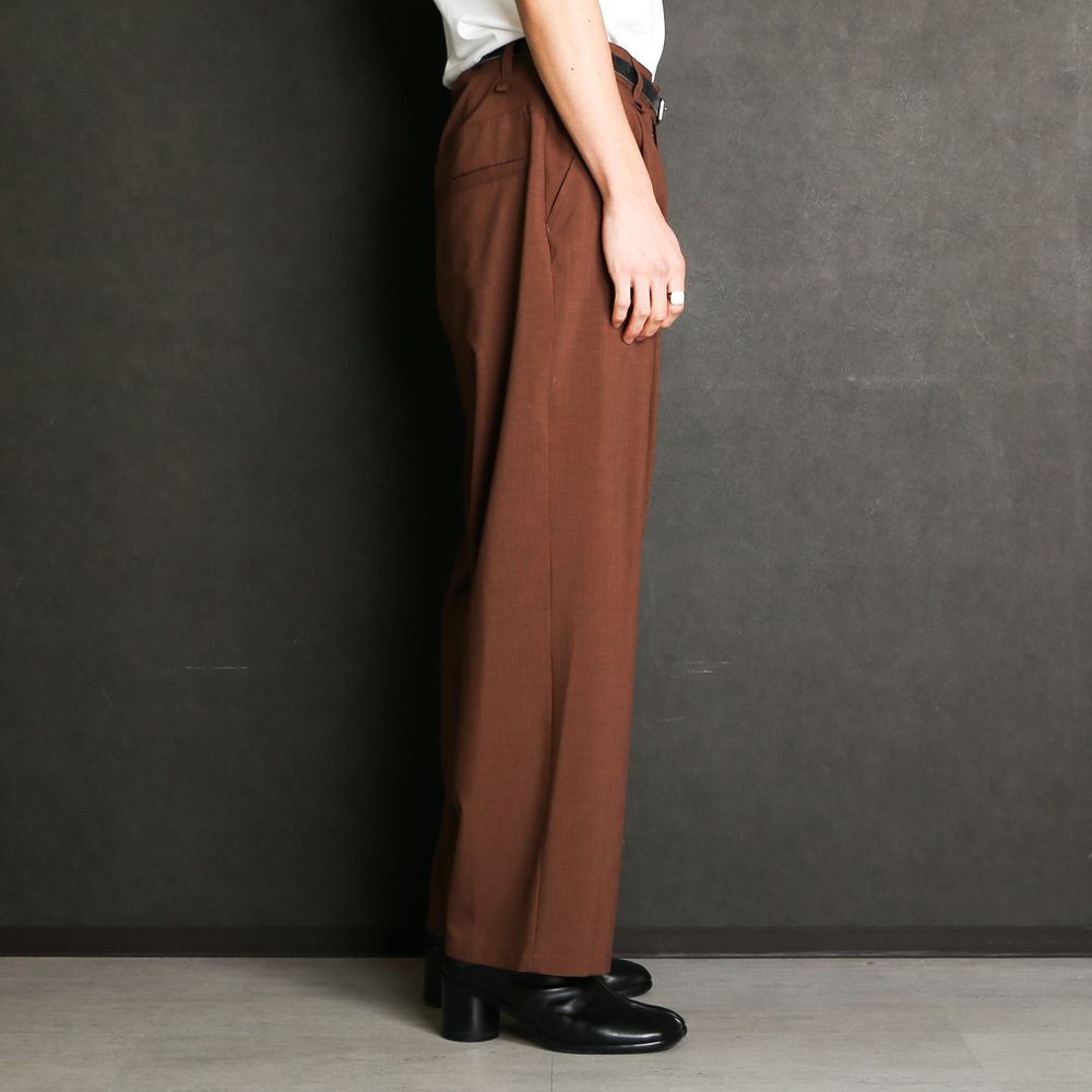 REFLAX WEATHER CLOTH WIDE PT / 2タックワイドパンツ / 479103