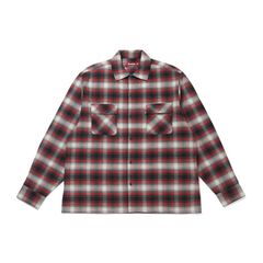 Check L/S Shirt (26aw) - Red / チェックシャツ / HS-080326