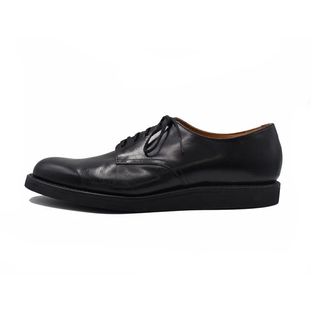 Leather Officer Shoes - BLK / MGK-009