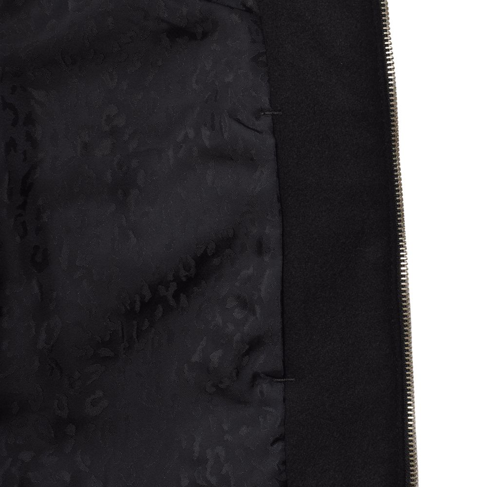 Wool Light Melton Flying JKT - BLK / 2510-9001