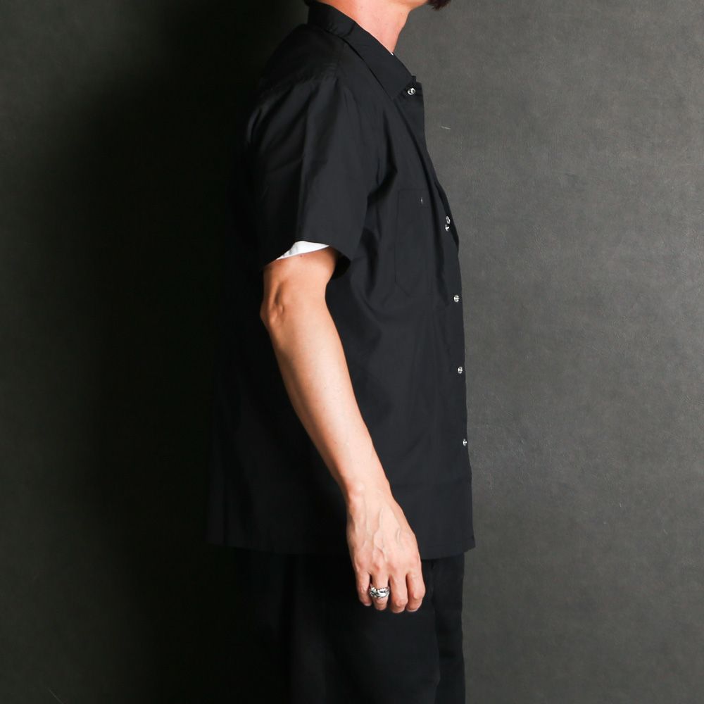 SD Dress Work Shirt SS - Black / ワークシャツ / SHOSD220