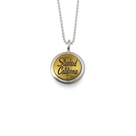 Button Works / SD 925 Silver Button Necklace - Brass / ネックレス / OTAKC250