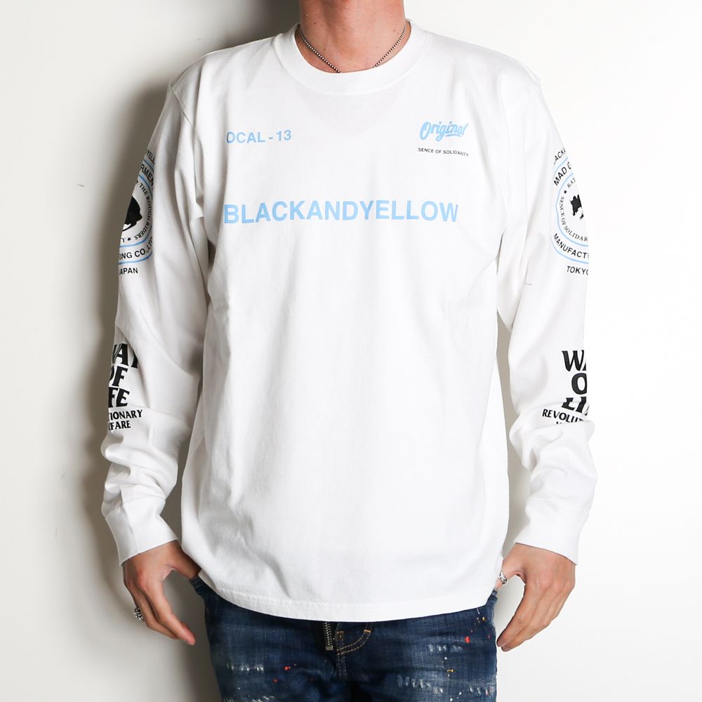 LOCAL-13 L/S / プリント ロングスリーブTシャツ / 21'RTC-0301-WB