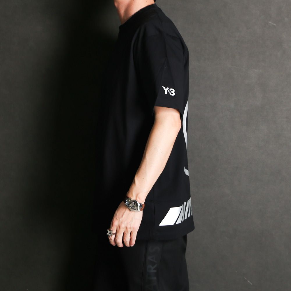 Y-3 MERCEDES - AMG PETRONAS FORMULA 1 TEAM STAR LOGO SHORT SLEEVE TEE / Tシャツ / KR2374
