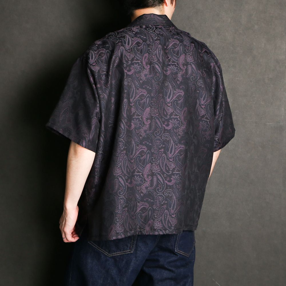 Aloha shirt - Jacquard / アロハシャツ ペイズリージャガード / SN-421A