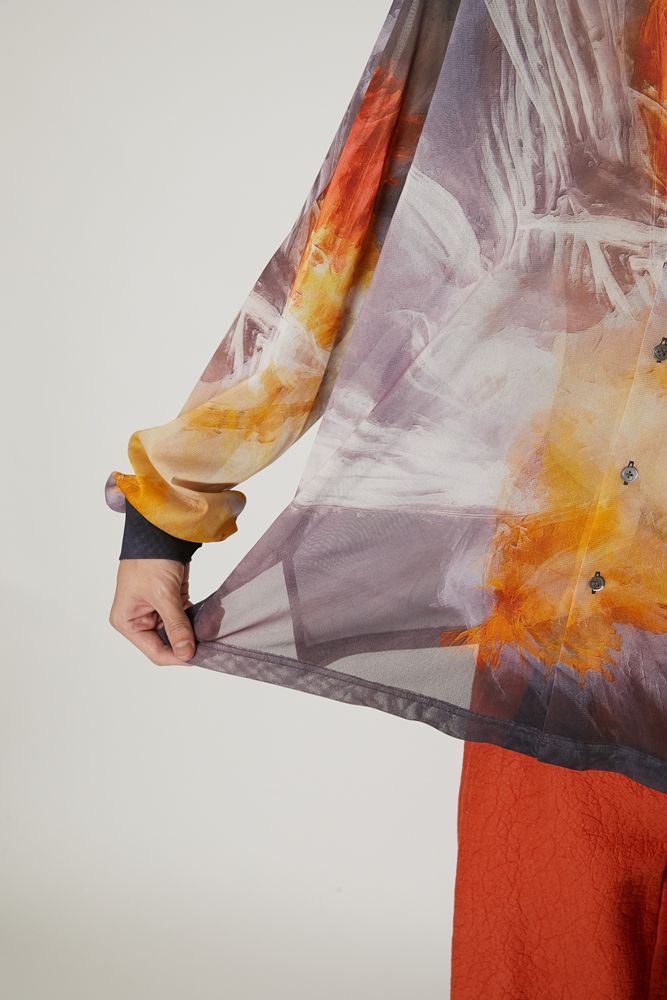 "TULLE" SHIRTS / チュール シャツ / TA23AW-JR052