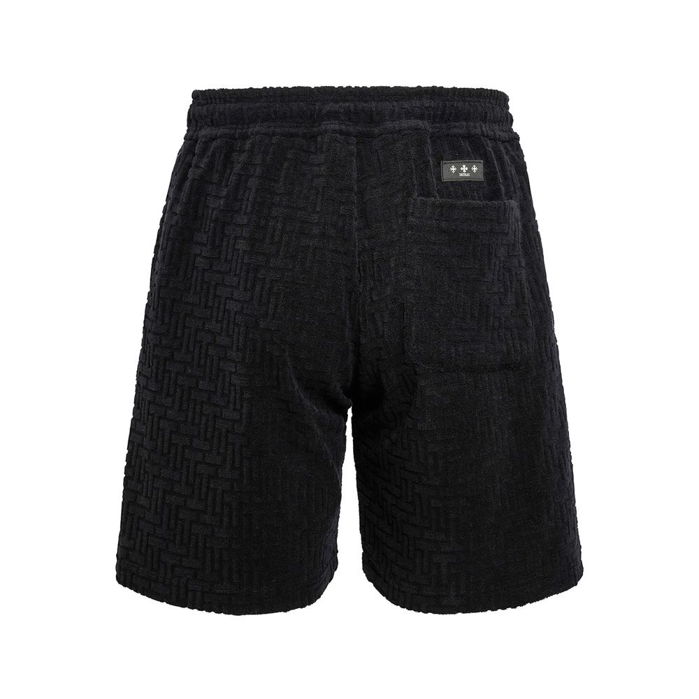 NAVA ナヴァ - BLACK / パイル ショートパンツ / MCKZ0470103588