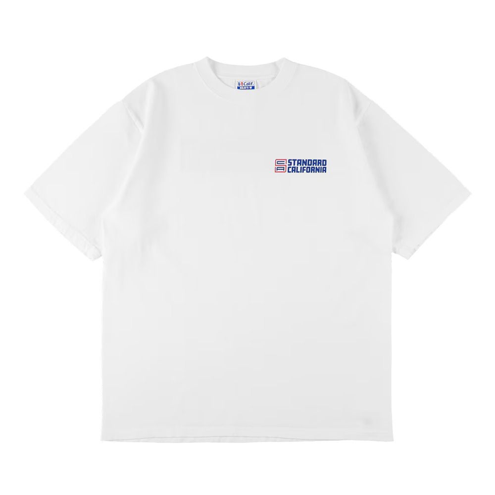 SD Heavyweight Jeff Logo T - White / Tシャツ / TSOAK100