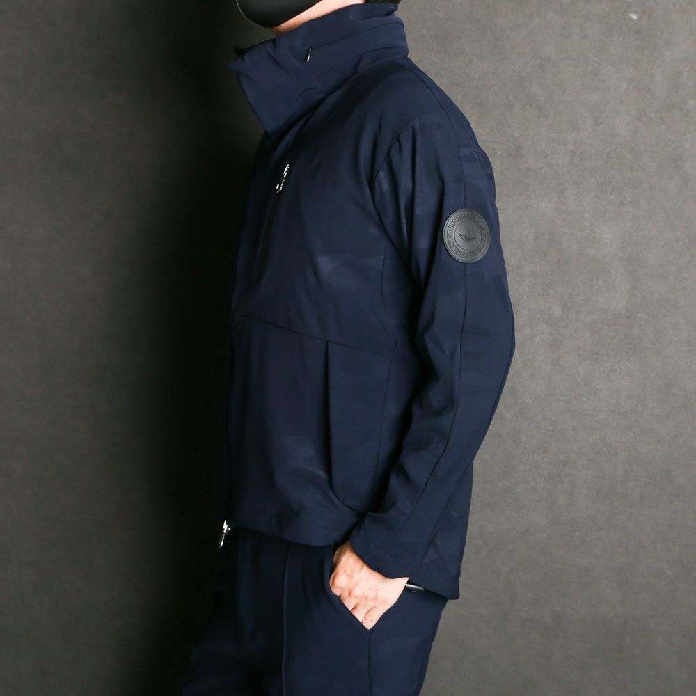 4WAY CAMO STAND NECK BLOUSON / カモ柄 スタンドネックブルゾン / USO-21069