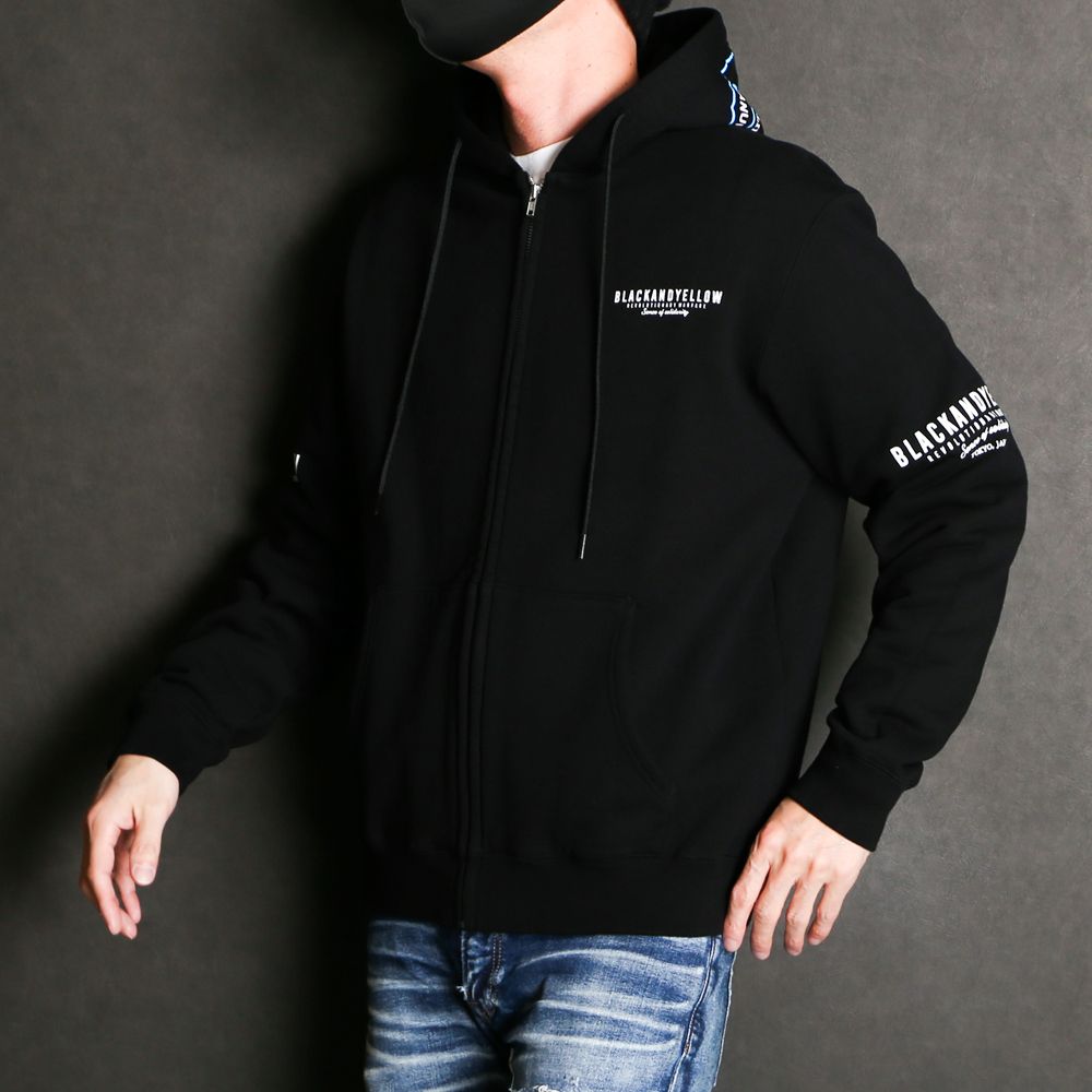 RATS - ZIP HOODIE TYPE-A / プリント ジップアップパーカー
