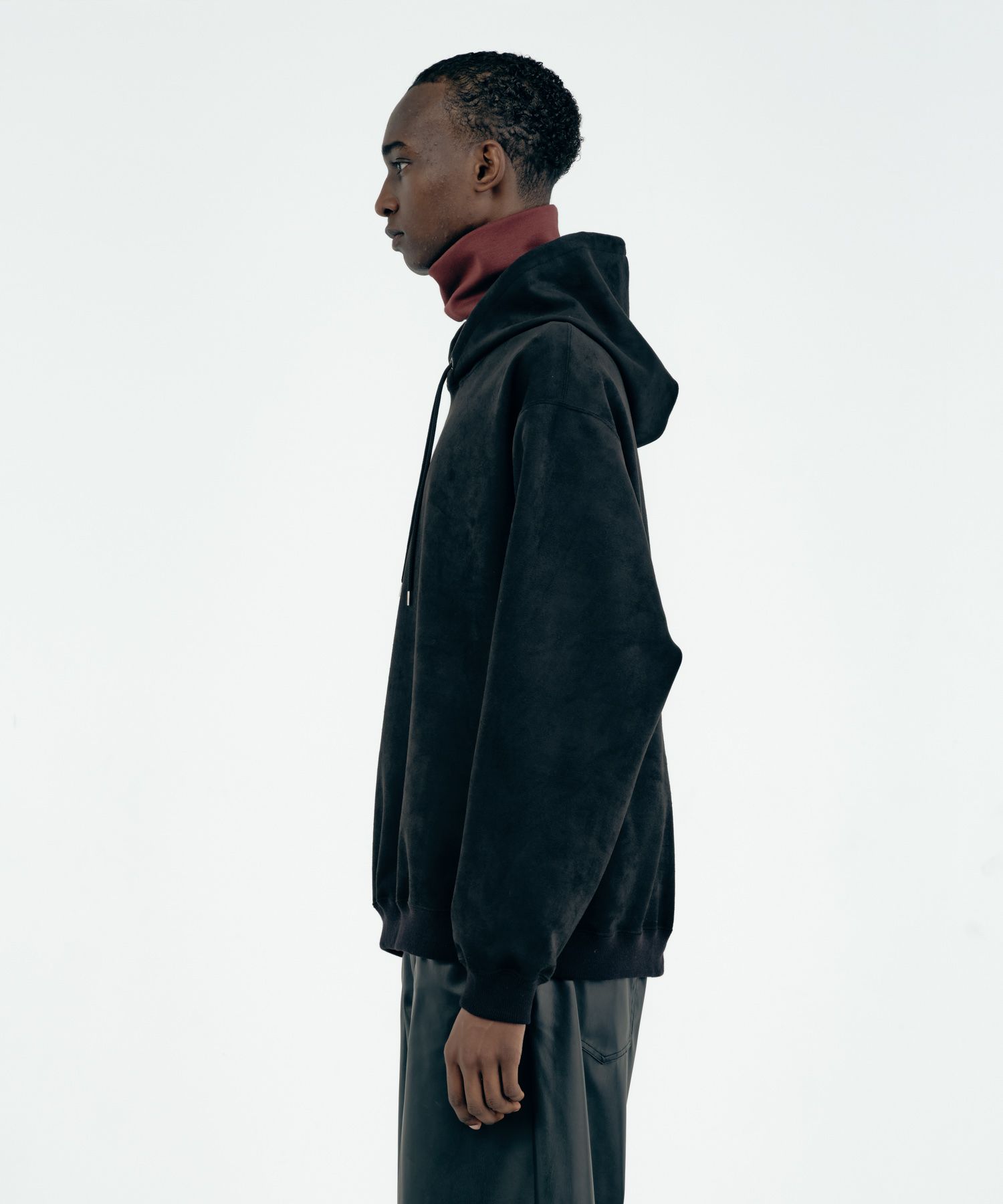 TECH KNIT SUEDE HOODIE / ダンボールスエード フーディー / 178203