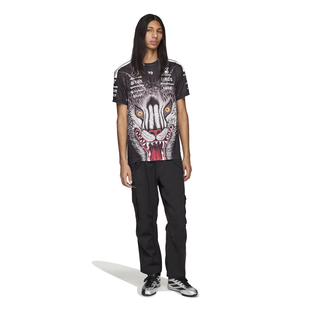 Y-3 MERCEDES - AMG PETRONAS FORMULA 1 TEAM DRIVER SHORT SLEEVE JERSEY / Tシャツ / KT2226