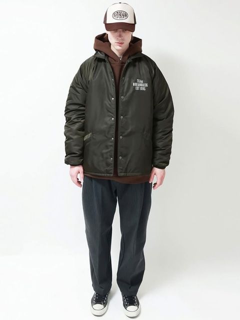 Coaches Jacket (25aw) - BLK / コーチジャケット / HJ-120125
