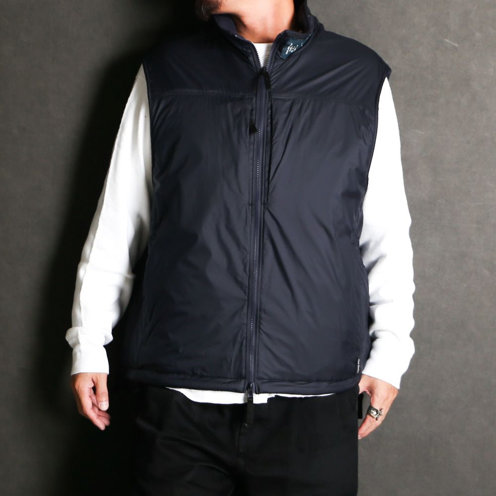 × WILD THINGS / REVERSIBLE VEST - NAVY / 9252-VE01-003