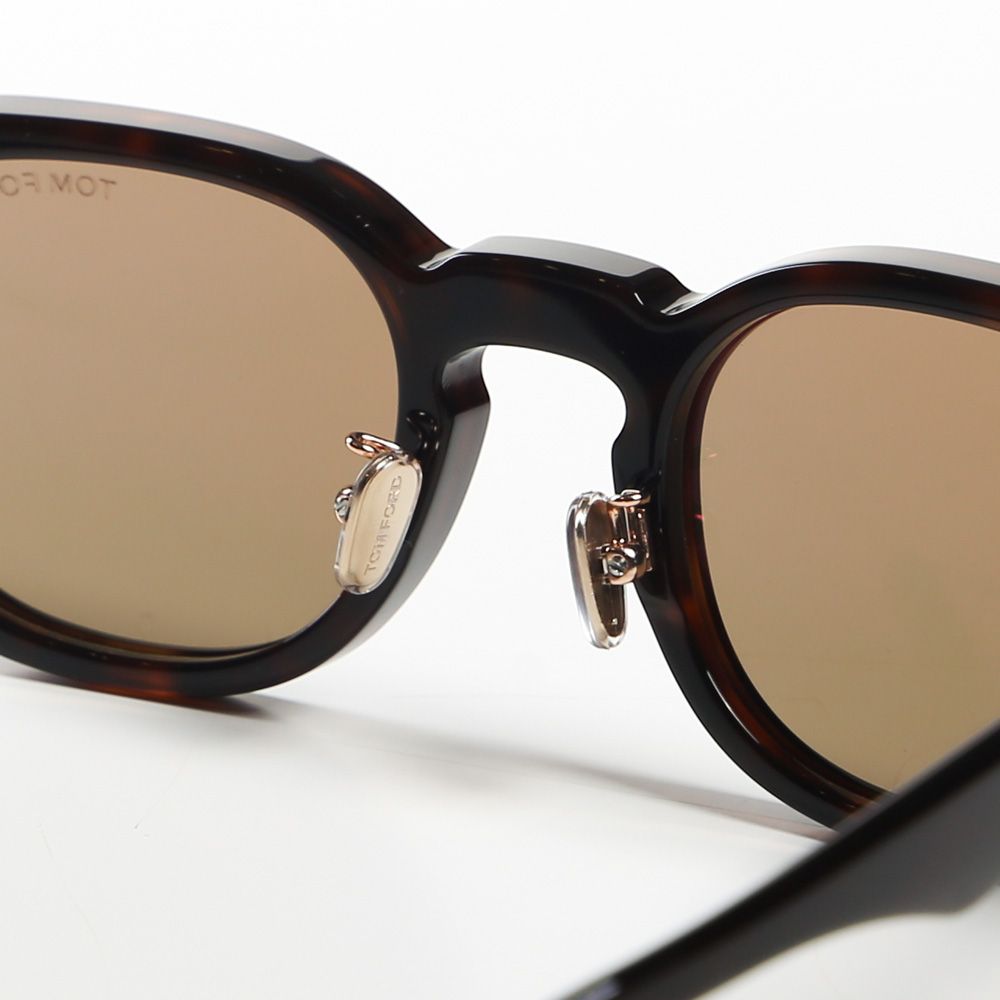 サングラス TOM FORD Tom Ford - FT1205 5552E - 52E (FT1205 5552E 52E) TOM FORD FT1201/52E ICON GEOMETRIC - Sunglasses