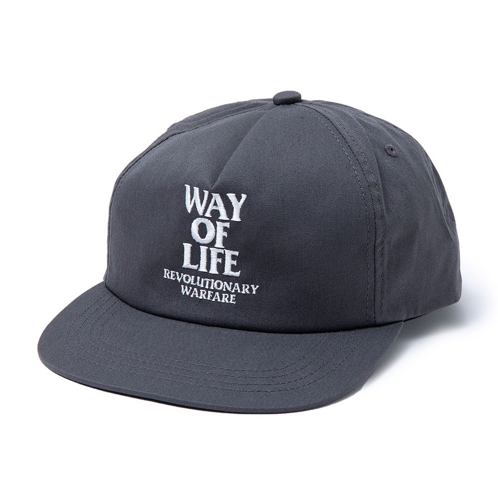 RATS EMBROIDERY CAP "WAY OF LIFE" KHAKI