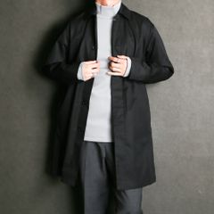SV06 SOUTIEN COLLAR SHIRTS / サテンカラー ロングシャツ / 1062120006