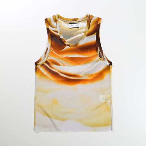 TAAKK 21ss ダブルジップ ノースリーブTシャツ / タンクトップ（TAAKK 
