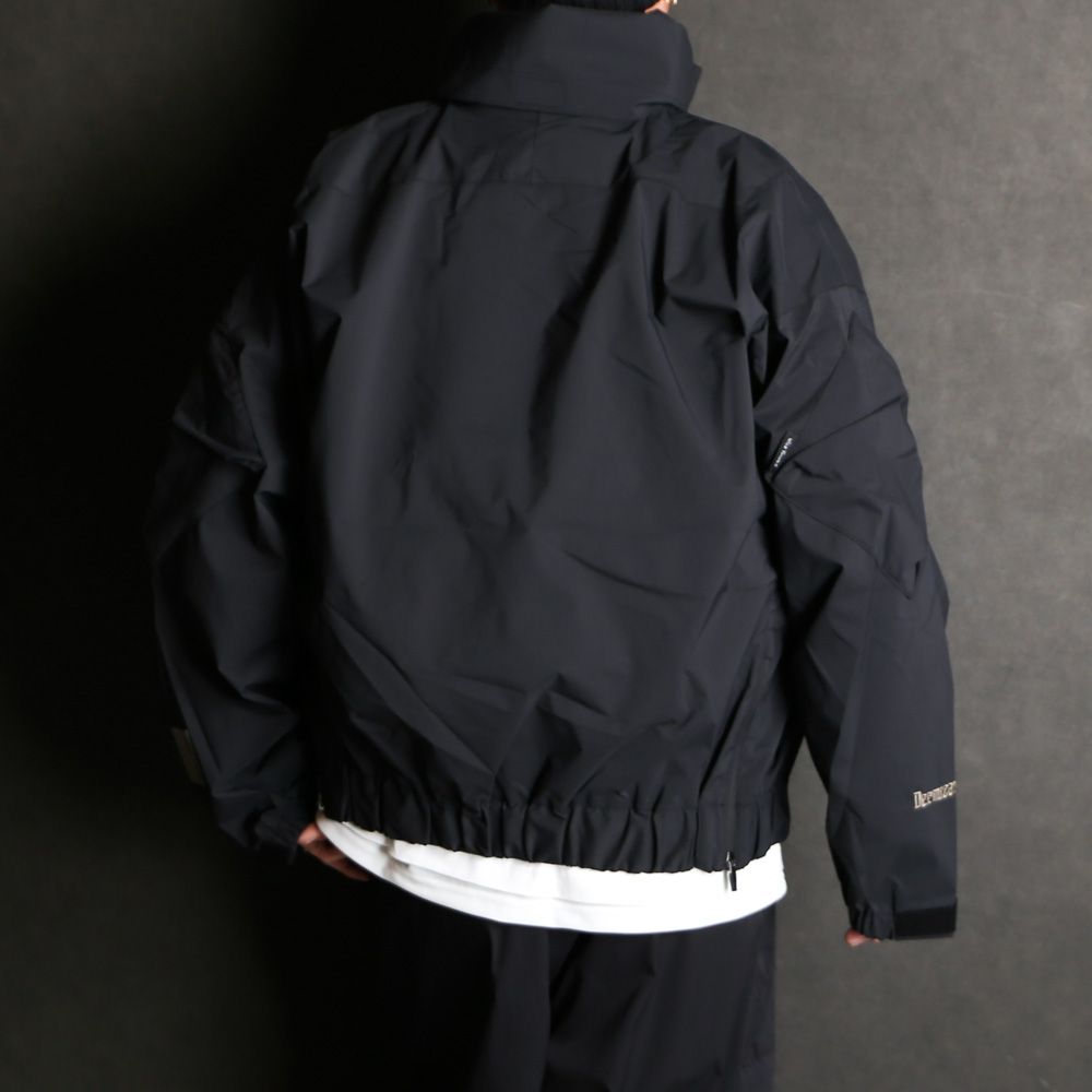 POLIQUANT - × WILDTHINGS / PROTECTED COMMON UNIFORM HOODED JACKET - BLACK /  DERMIZAX® THE SPECS / 2401020 | chemical conbination