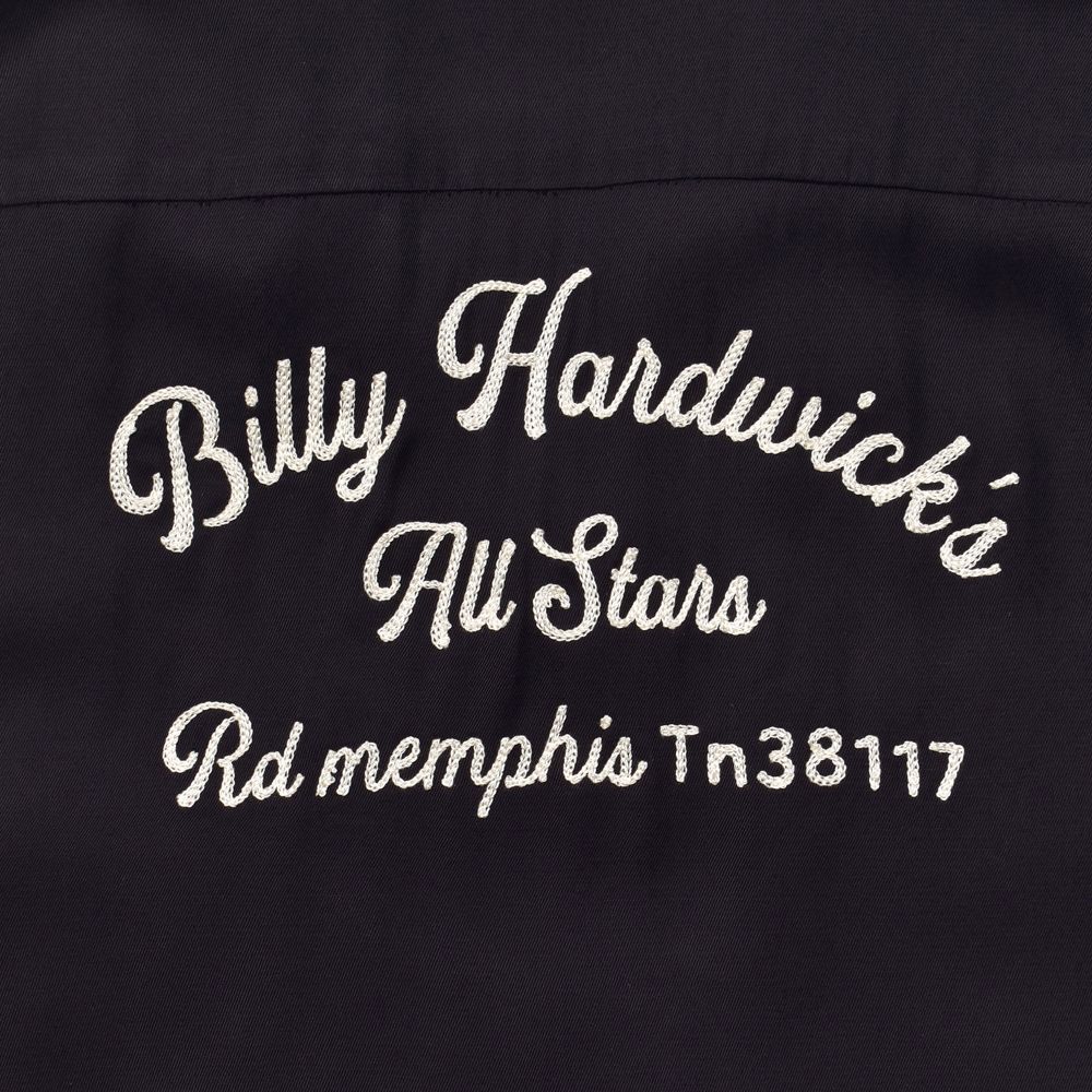 B.H.All Stars Rayon Bowling SH - BLK / 2604-5001