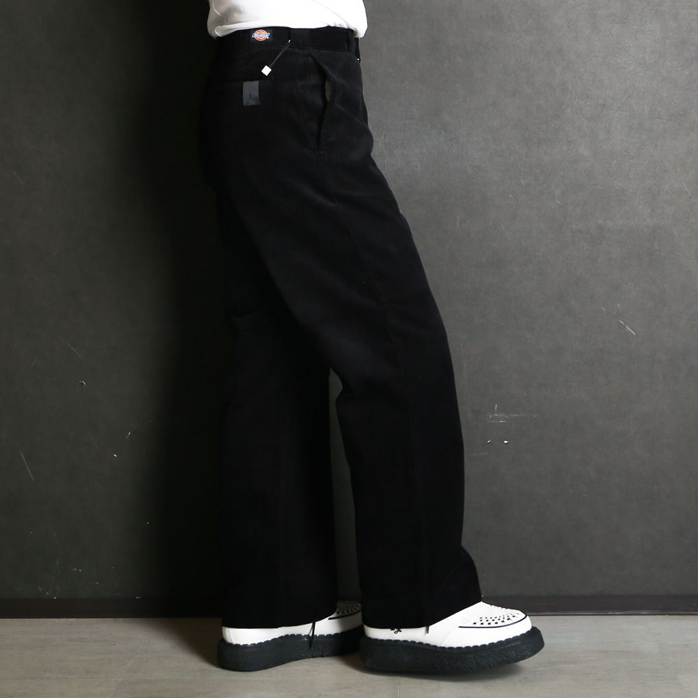 【ラスト1点-サイズ38】 × Dickies / Corduroy Pants - Black / 2262-CP40-027